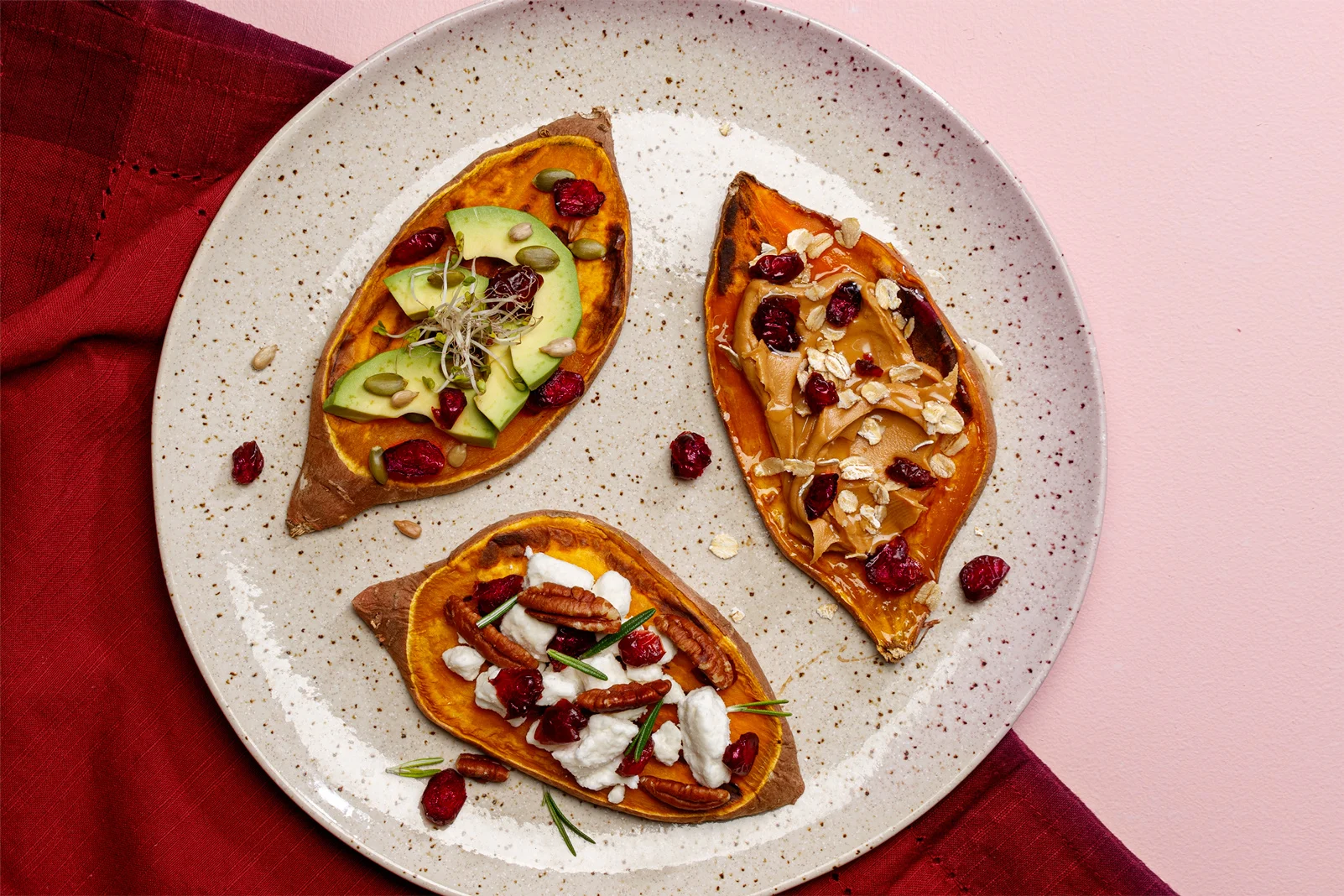 Topped Sweet Potato Toast