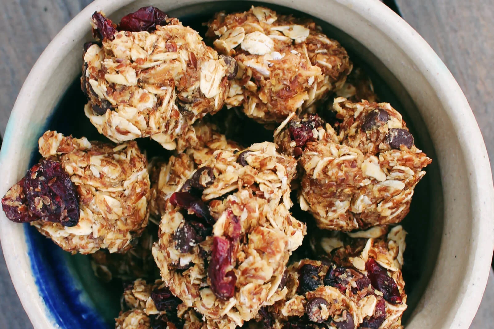 Craisins Dried Cranberries Oat Balls